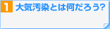 大気汚染とは何だろう？